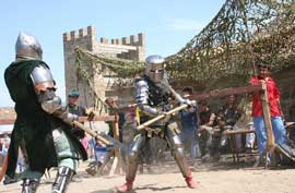 Рыцарские турниры в Генуэзской крепости