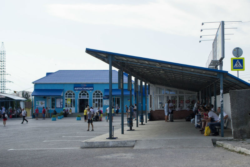 Автостанция в Судаке Автостанция города Судак
